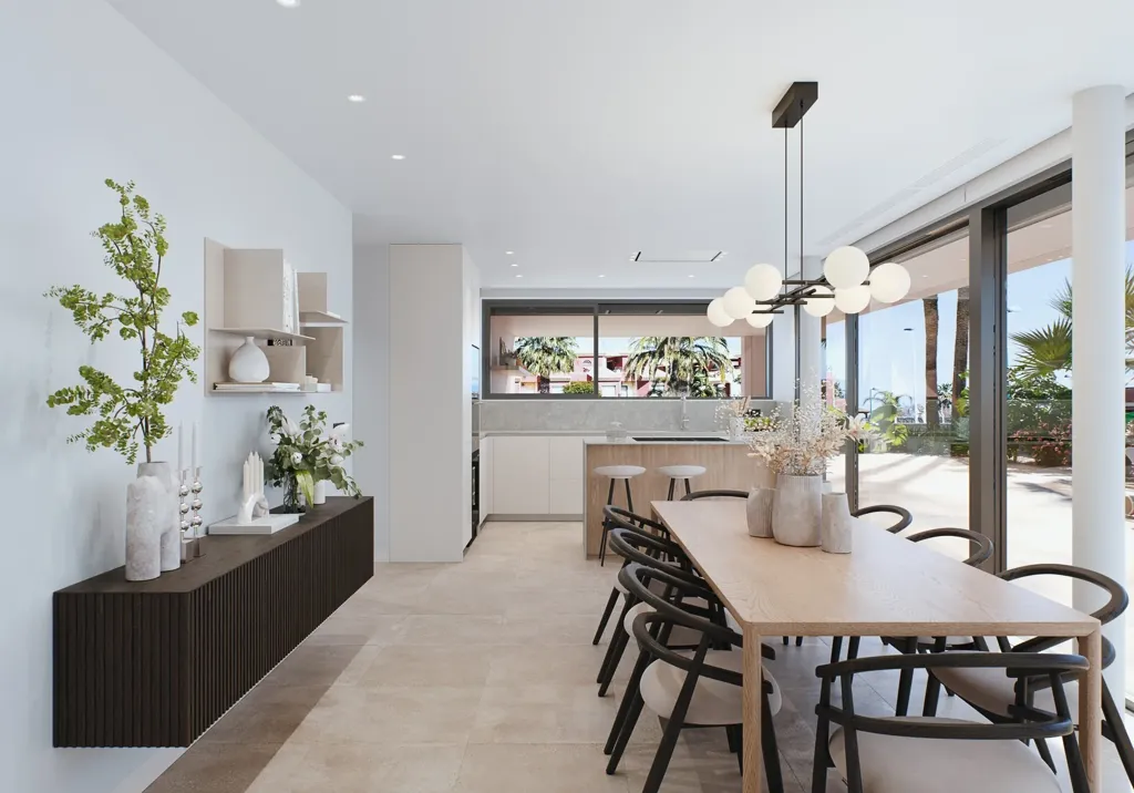 Salle à manger - Villa with Sea View in Orihuela Costa