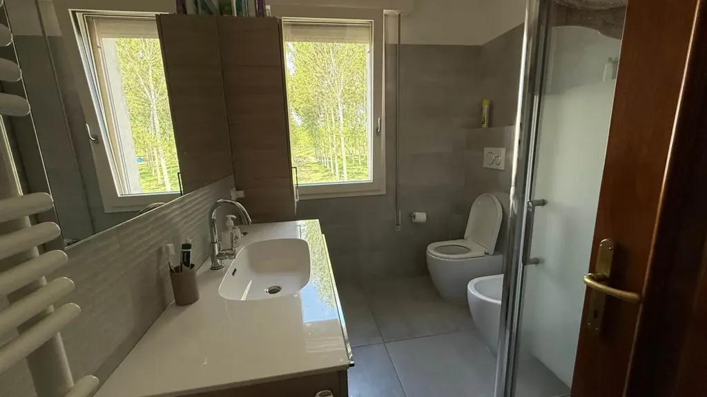 Salles de bain - Rustic Bifamiliar Villa with Garden in Treviso