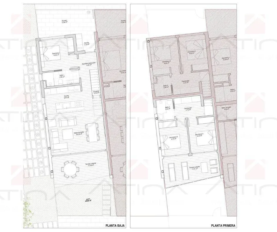 Plan - Duplex by the Sea with Terrace in Jávea