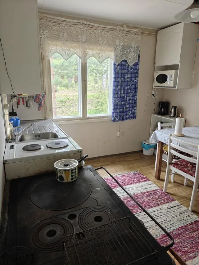 Cuisine - Cottage with Sauna in Karhunkylä