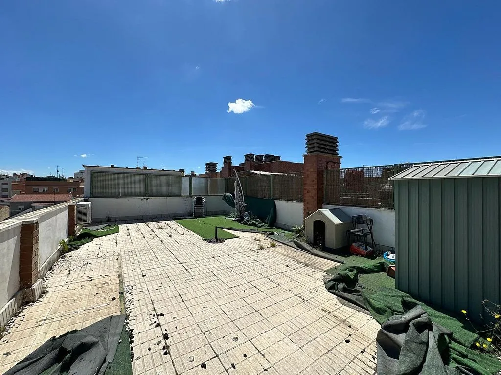 Terrasse - Penthouse with Terrace in Valdefierro