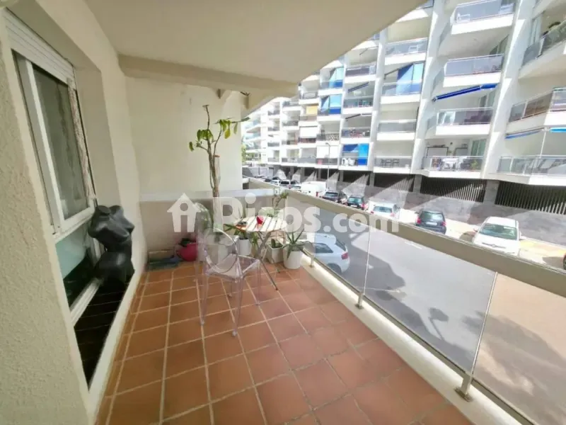Balcony - Apartment with Pool in Marina Botafoch, Ibiza