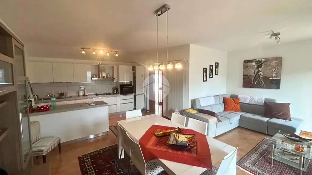 Living Room - Independent House with Panoramic View in Vigolo