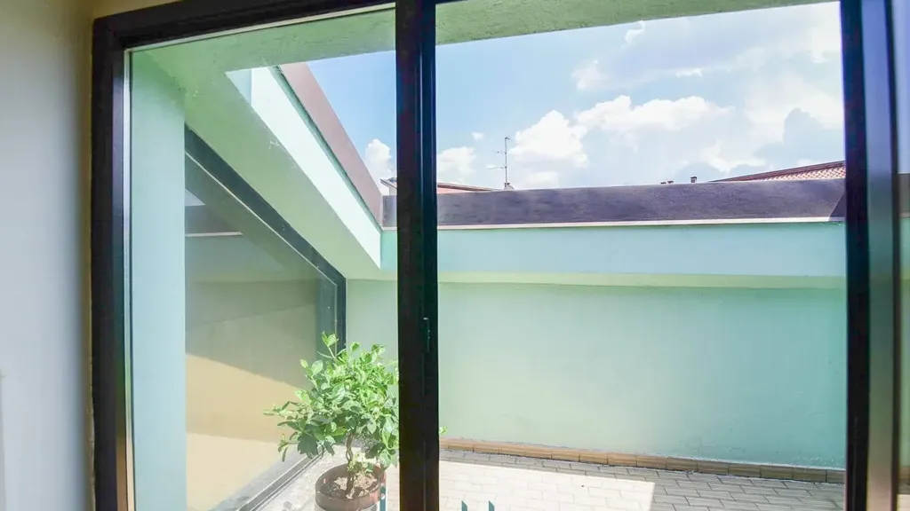 Terrass - Semi-detached House with Garden in Giussano