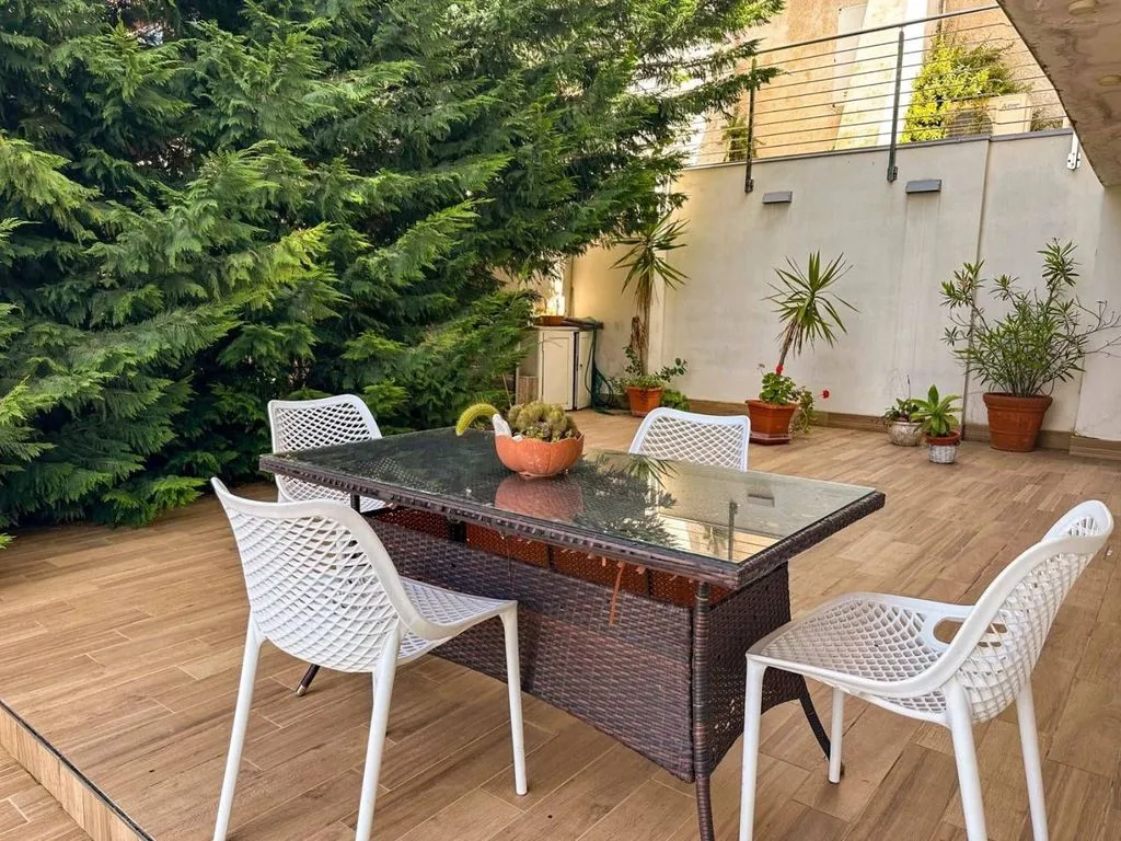 Terrasse - Villa with Sea View in Agropoli