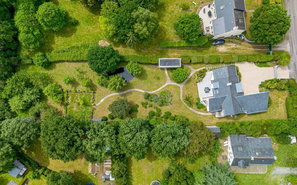 Vista aerea - Architectural Villa with Garden in Pornichet