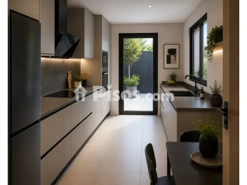 Cucina - New Flat with Balconies in Santa Coloma de Gramenet