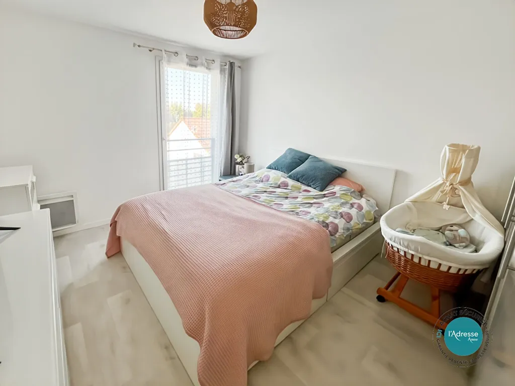 Chambres - Appartement 3 Pièces avec Balcon dans Résidence Récente à Mennecy