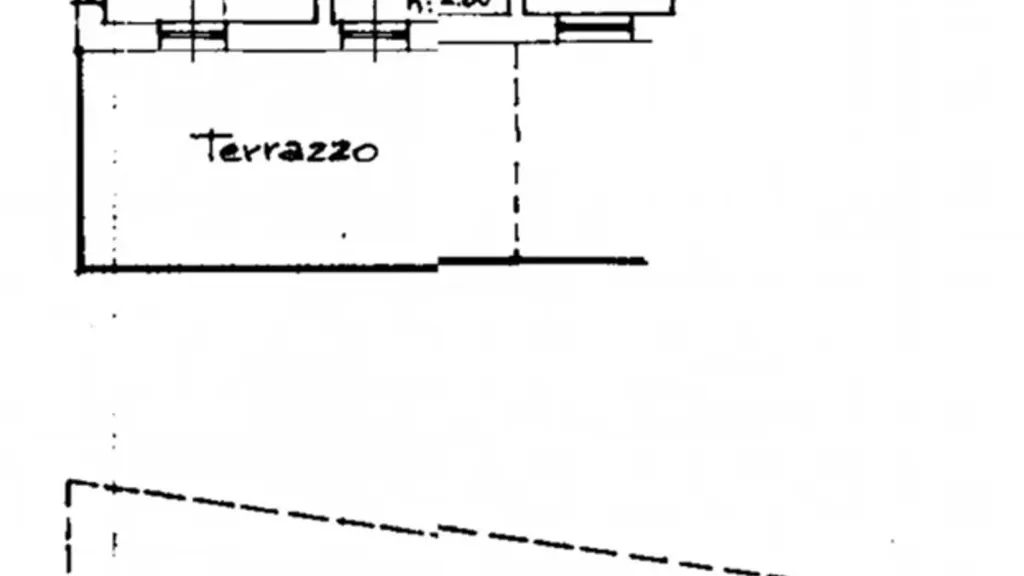 Floor Plan - Villa with Sea View in Genoa Staglieno