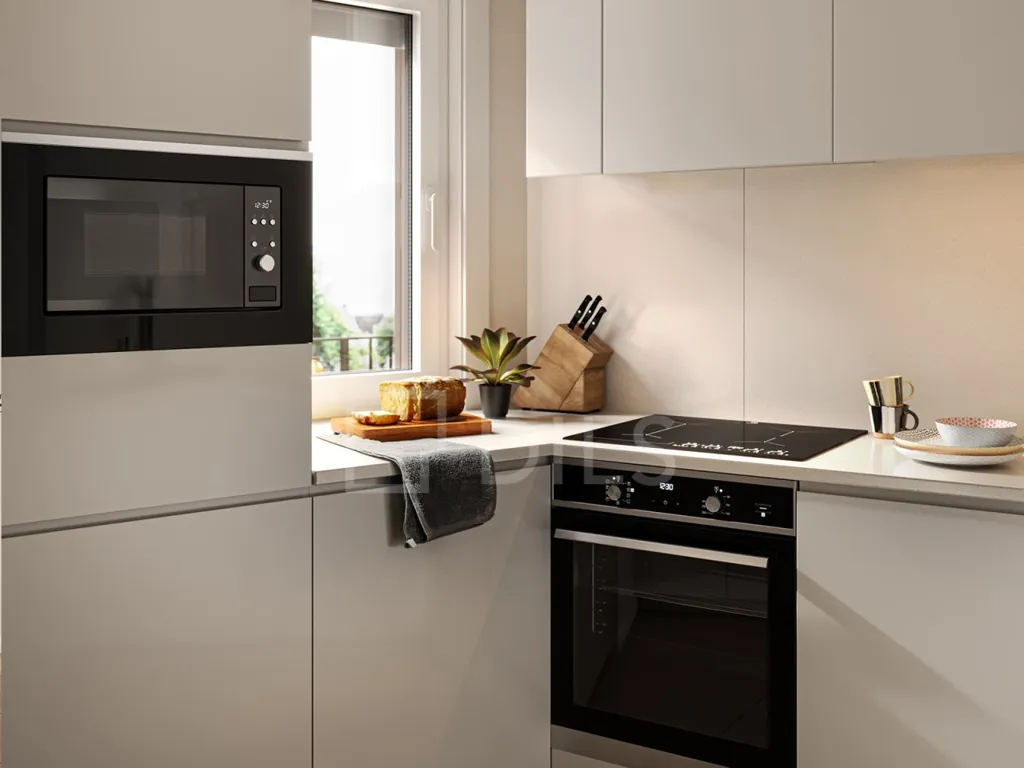 Cuisine - T2 Apartment with Terrace in Vila Nova de Gaia