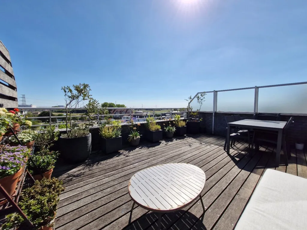 Terrasse - Penthouse avec Grande Terrasse ensoleillée à Zeebrugge