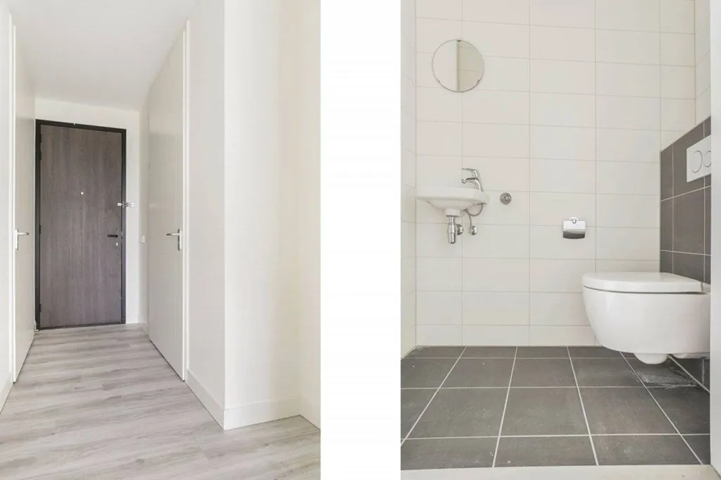 Salles de bain - Luxury 1-Bedroom Apartment with Private Outdoor Space in Rhoon