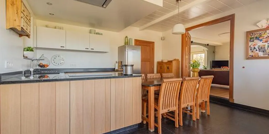 Cuisine - Villa avec Jardin et Vue sur les Prairies à Breendonk