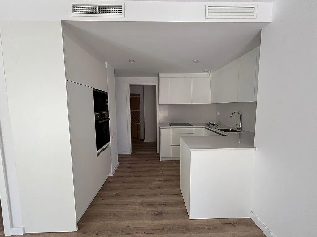 Köök - Modern Flat with Air Conditioning in Sabadell