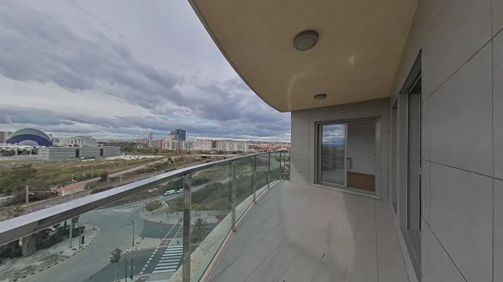Balcon - Apartment with Pool and Terrace in La Punta, Valencia