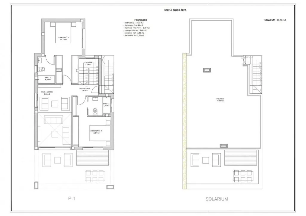 Plan - New Build Villa with Pool in Torrevieja
