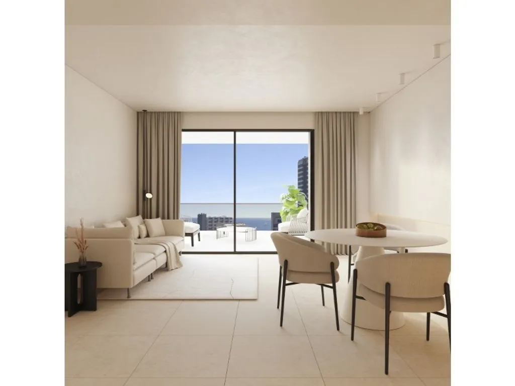 Séjour - Apartment with Sea View in Calpe