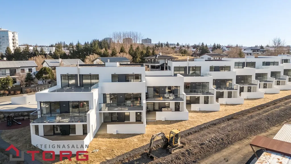 Vue aérienne - Appartement 5 pièces à Reykjavík