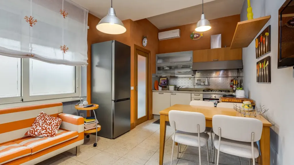 Cuisine - Penthouse with Terraces in Rome