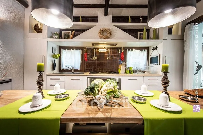 Dining Room - Villa with Pool in Santa Margherita di Pula