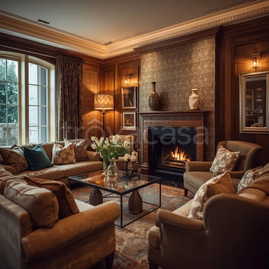 Living Room - Auctioned Apartment with Garden in Sant'Ippolito