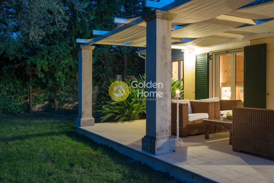 Terrasse - Villa with Sea View in Arkadi - Tragaki