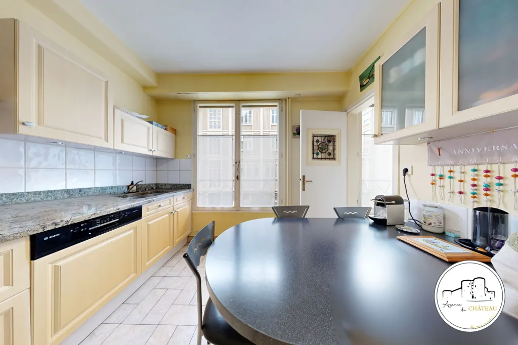 Cuisine - Appartement avec Vue sur le Château à Angers