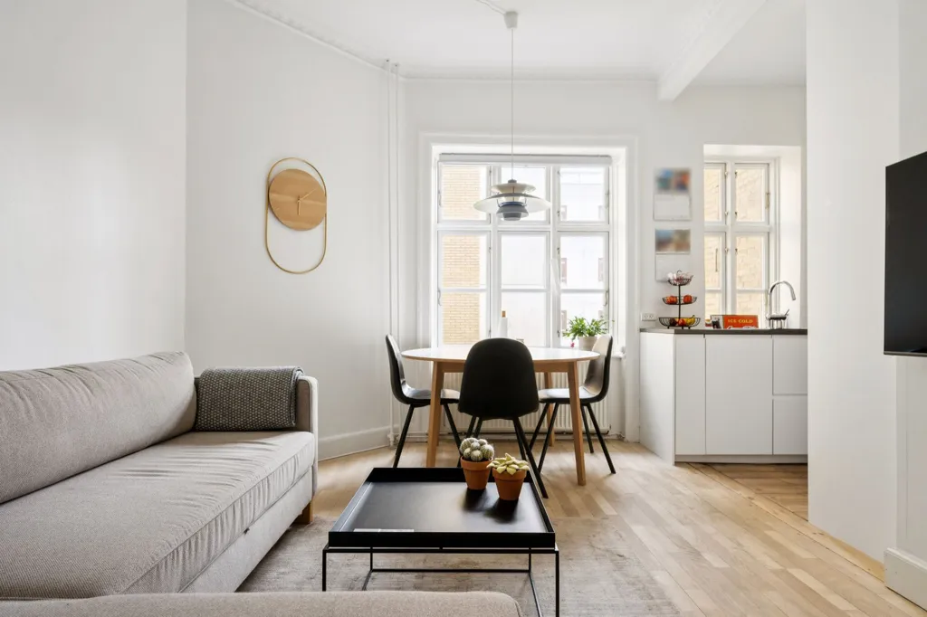 Séjour - Apartment with Historic Charm in Copenhagen Ø