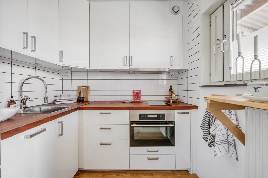 Köök - Penthouse Flat with Sea View in Stockholm