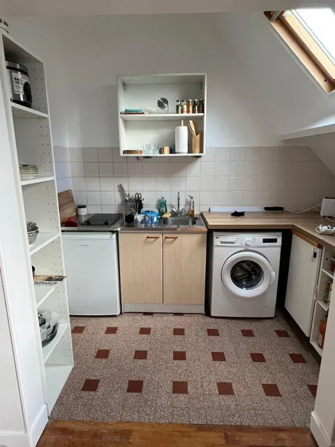 Köök - Charming 2-Bedroom Flat in Tours