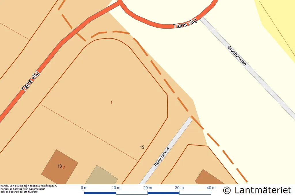 Unbuilt Plot with Established Garden in Bromölla