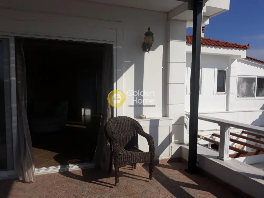 Terrasse - Villa with Sea View in Koropi