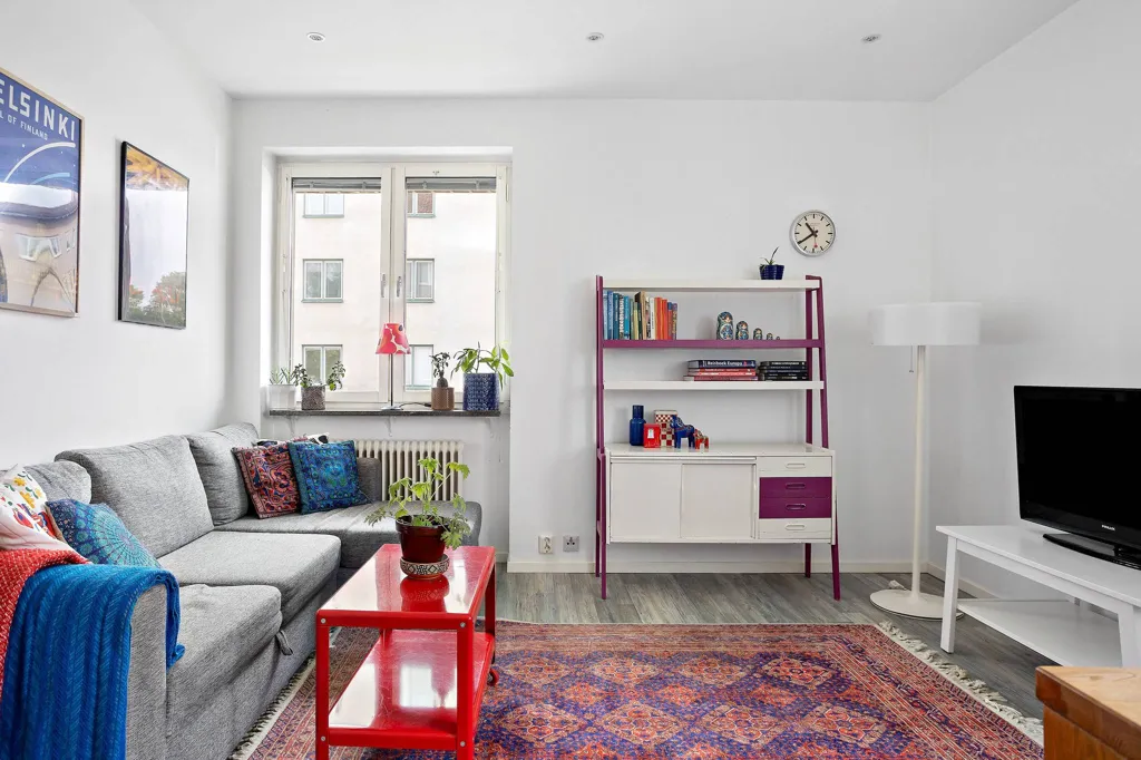 Soggiorno - Penthouse Flat with Two-Aspect Windows in Malmö