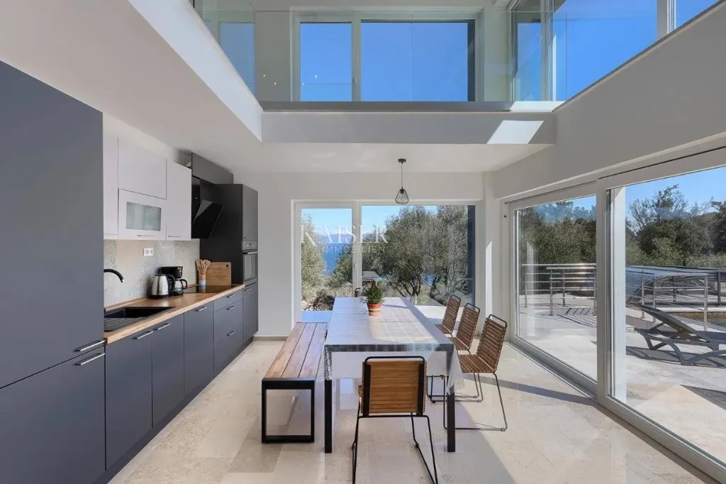 Cucina - New Villa with Pool near Labin