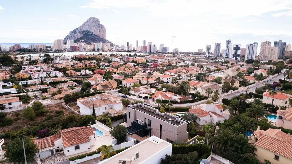 Vue aérienne - Luxury Villa with Pool in Calpe