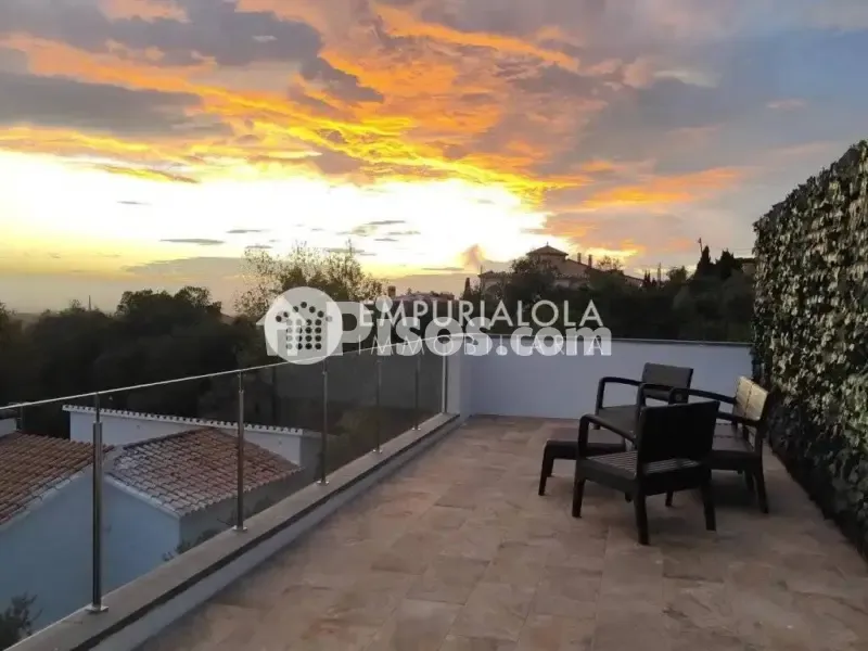 Terrasse - Chalet with Private Pool in Carrer de Navarra