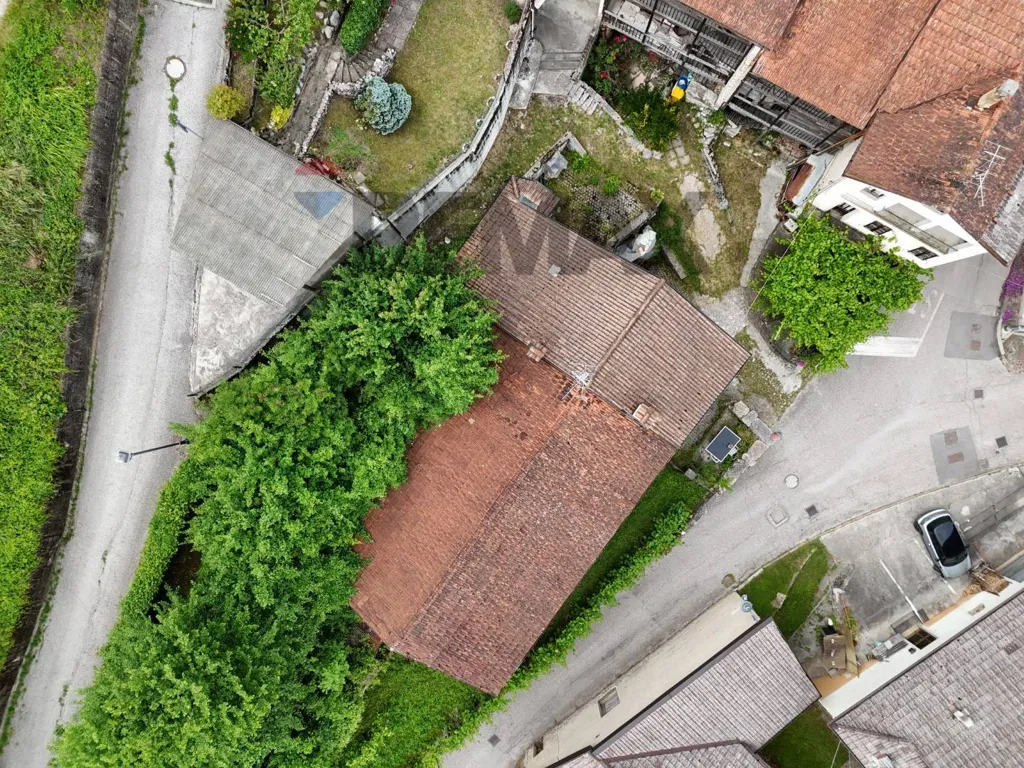 Aerial - Rustic Cottage with Terrace in Lamon