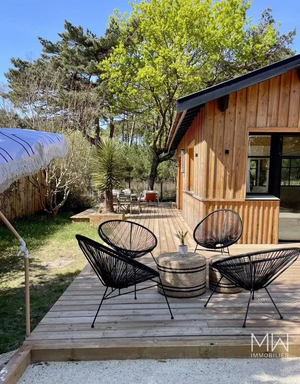 Terrace - Luxury Villa with Pool in Lège-Cap-Ferret
