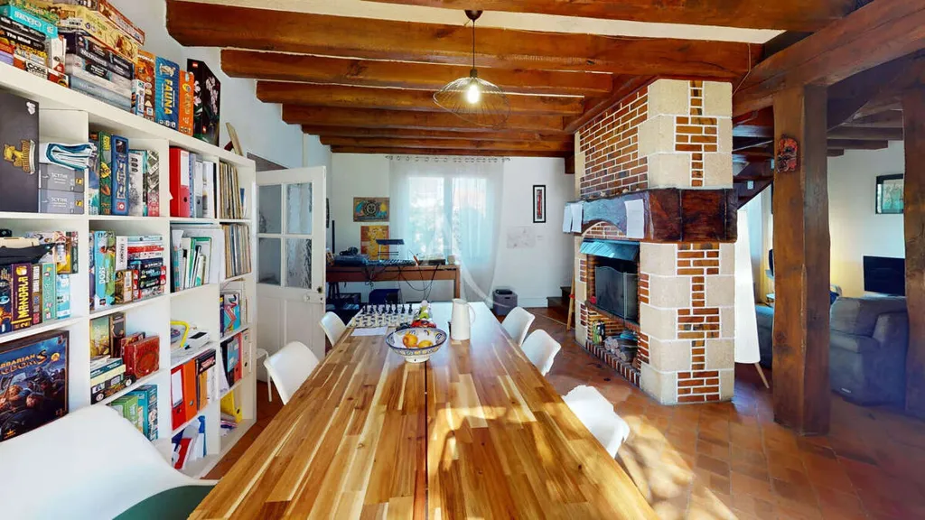 Söögituba - Charming House with Garden in Olivet