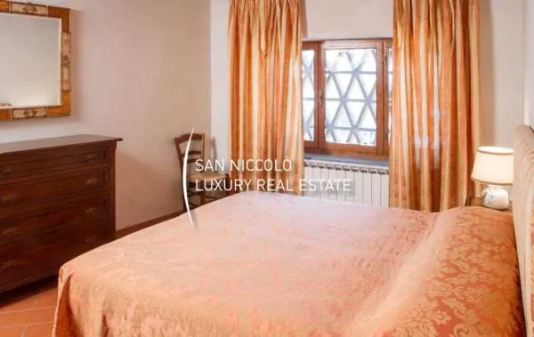 Camere da letto - Colonica con piscina a Greve in Chianti
