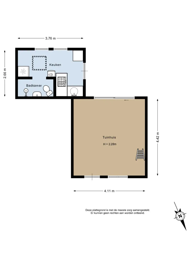 Floor Plan - Country House with Forest View in Deurne