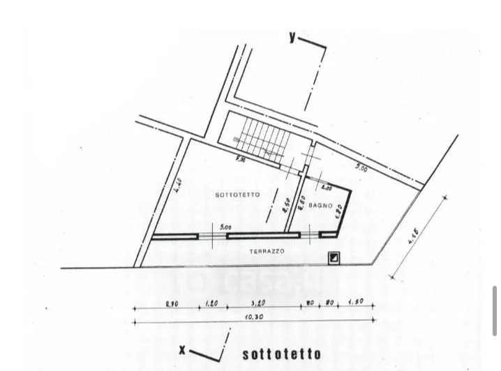 Floor Plan - Three-Level Villa with Terrace in Silanus