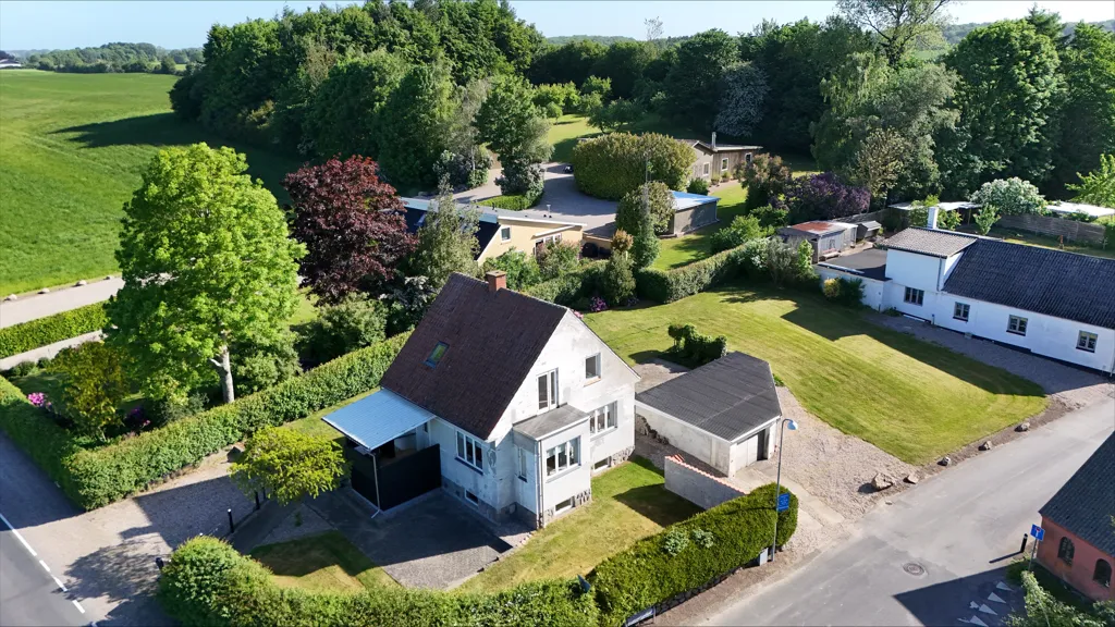 Õhuvaade - Villa with Countryside View in Hundtofte
