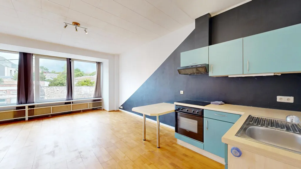 Köök - Bright 1-Bedroom Apartment in Huy