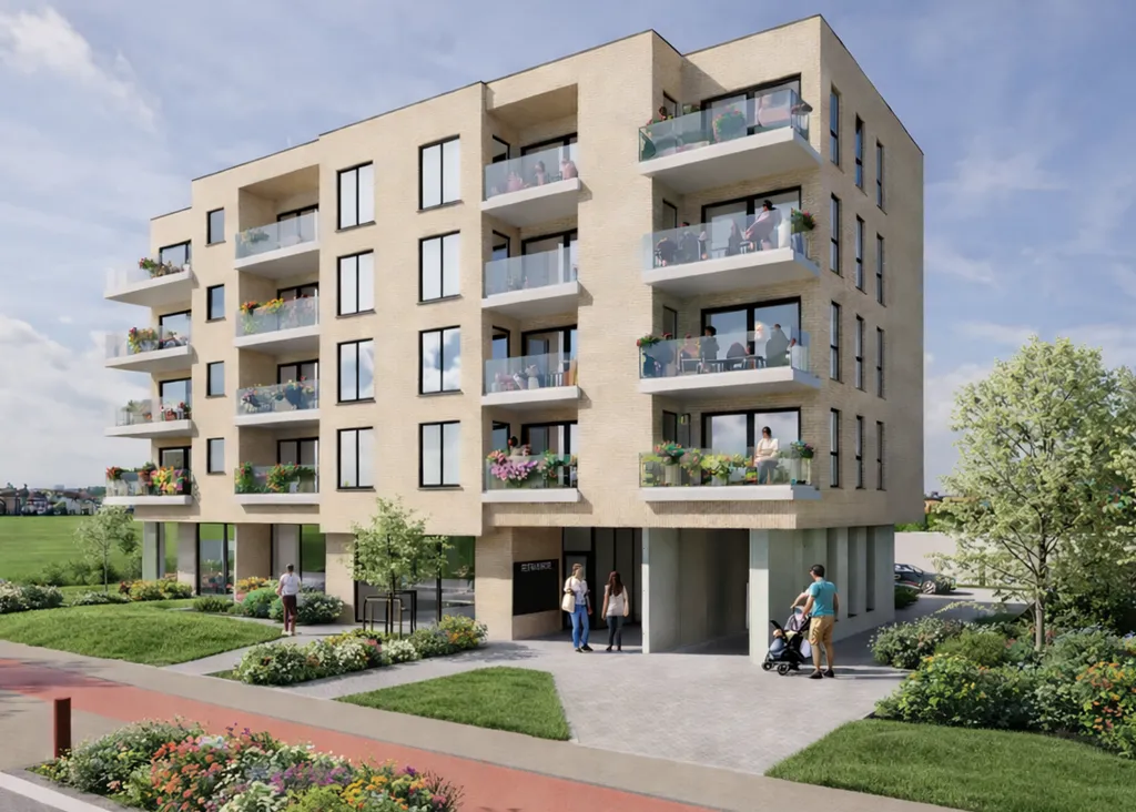 Eco-Friendly Apartment with Terrace in Oostakker
