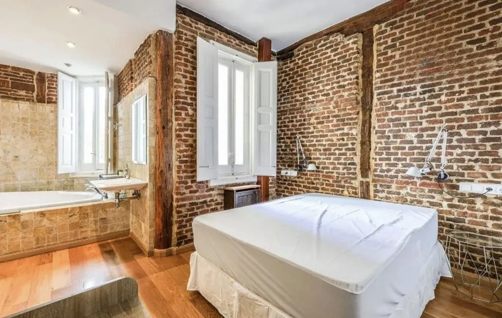Chambres - 1-Bedroom Apartment with Spa in Recoletos