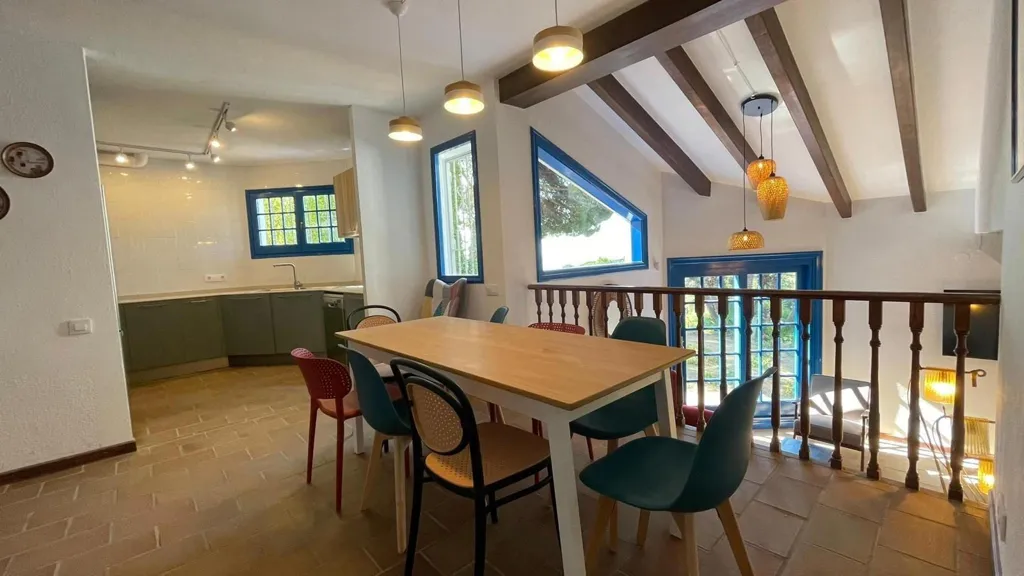 Söögituba - Luxury Detached House with Sea View in Blanes