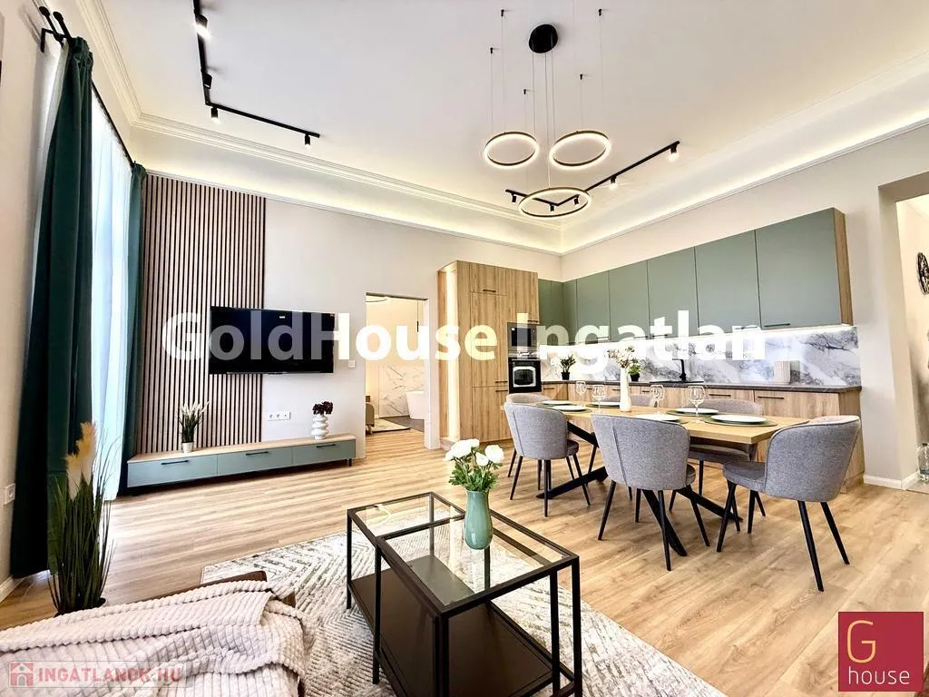 Soggiorno - Modernised Apartment with Balcony in Budapest VIII