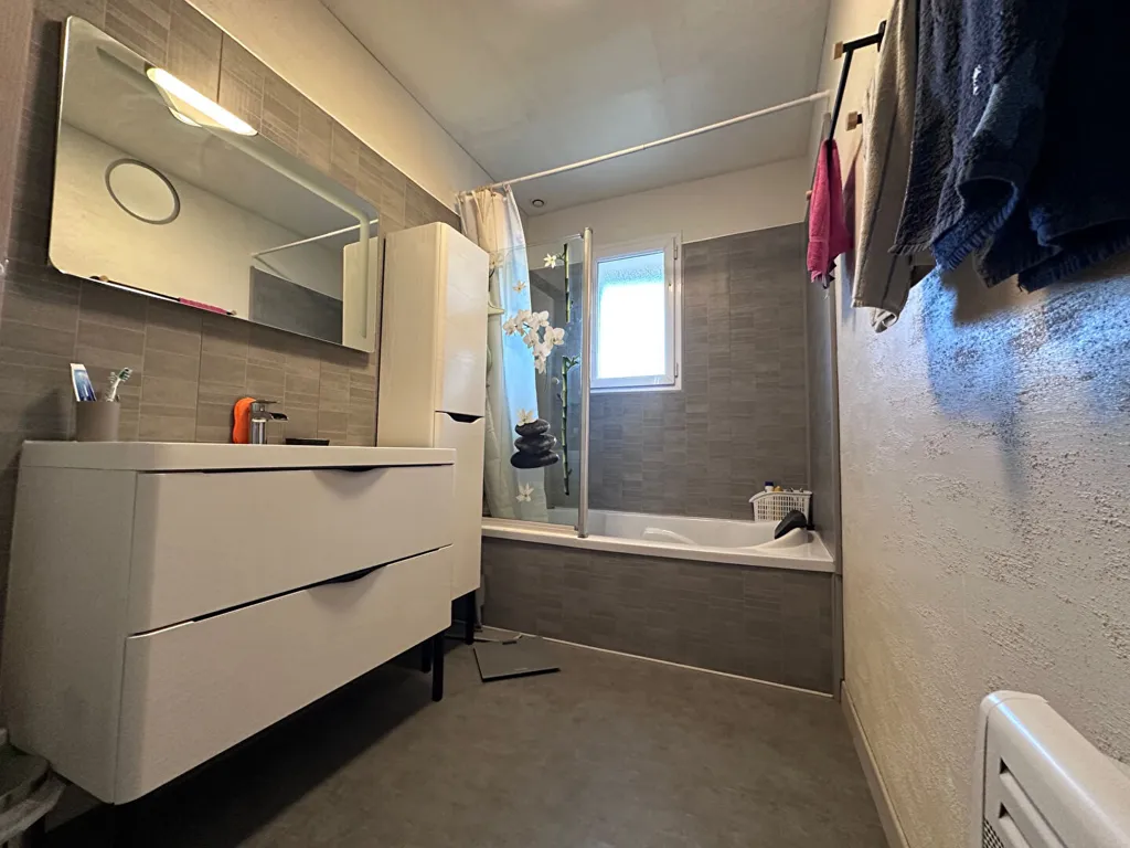 Bathrooms - Four-Bedroom House with Pool in La Chapelle Achard