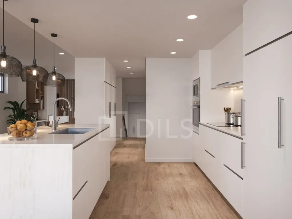 Kitchen - T3 House with Pool in Madalena